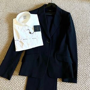 H&M suit and brand new Brooks Brothers white shirt (tag on)